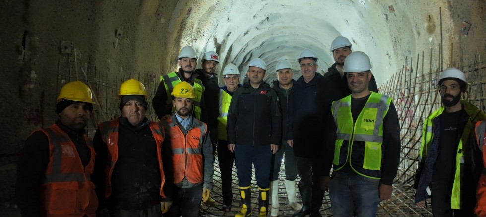 11,2 KİLOMETRELİK DEV PROJENİN YÜZDE 60’I TAMAM