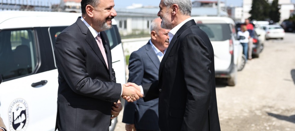 HBB BAŞKANI ÖNTÜRK’TEN BAŞKAN ÜSTÜN’E ZİYARET