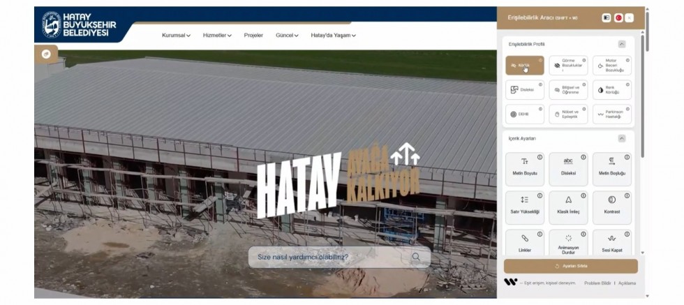 HBB, RESMÎ WEB SİTESİNDE ENGELLERİ KALDIRDI