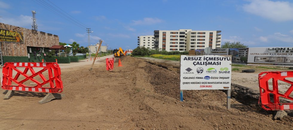 ARSUZ’UN 100 YILLIK SU İHTİYACINI KARŞILAYACAK DEV PROJE
