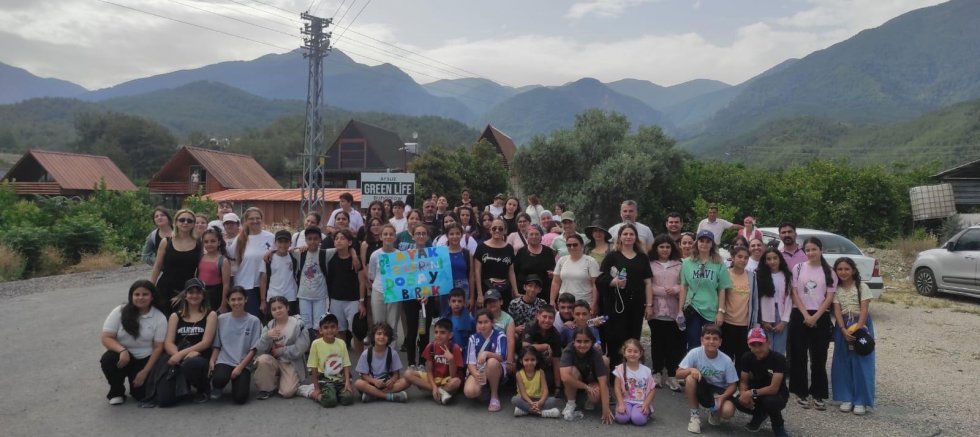 Arsuz Yesil Vadi  eTwinning Doğa Yürüyüşüyle Çocuklara Doğa Sevgisi Aşılandı