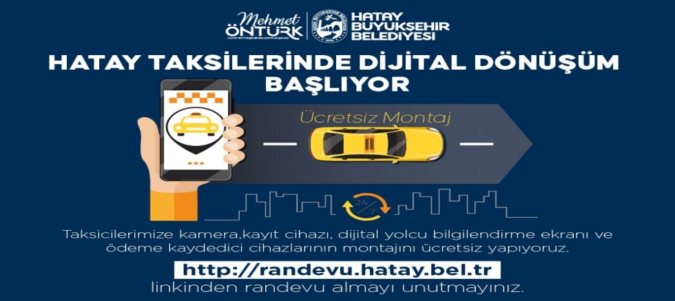 BAŞKAN ÖNTÜRK'ÜN AKILLI TAKSİ PROJESİ HAYATA GEÇİYOR