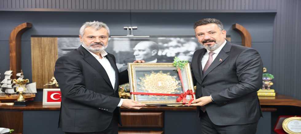 HBB BAŞKANI ÖNTÜRK’TEN BAŞKAN ÜSTÜN’E ZİYARET