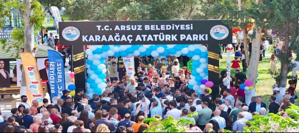 KARAAĞAÇ ŞARKONAK PARKTA ARTIK HAYAT VARpppp