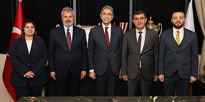 BAŞKAN ÖNTÜRK, BAŞKAN DEMİR’İ MAKAMINDA AĞIRLADI