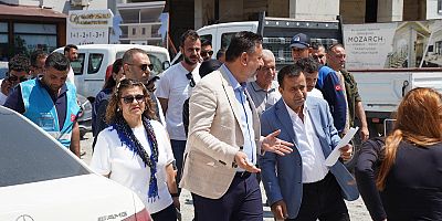 Başkan Üstün Sahada!