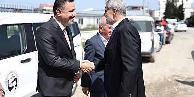 HBB BAŞKANI ÖNTÜRK’TEN BAŞKAN ÜSTÜN’E ZİYARET