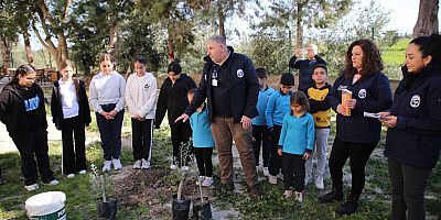 HBB ÇOCUKLARA DOĞA SEVGİSİ VE FİDAN DİKİMİ EĞİTİMİ VERDİ