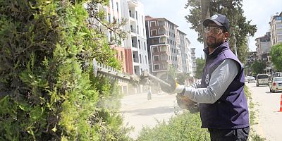 HBB’DEN BAYRAM ÖNCESİ YEŞİL ALANLARDA YOĞUN MESAİ